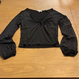 Truly Madly Deeply cropped shirt